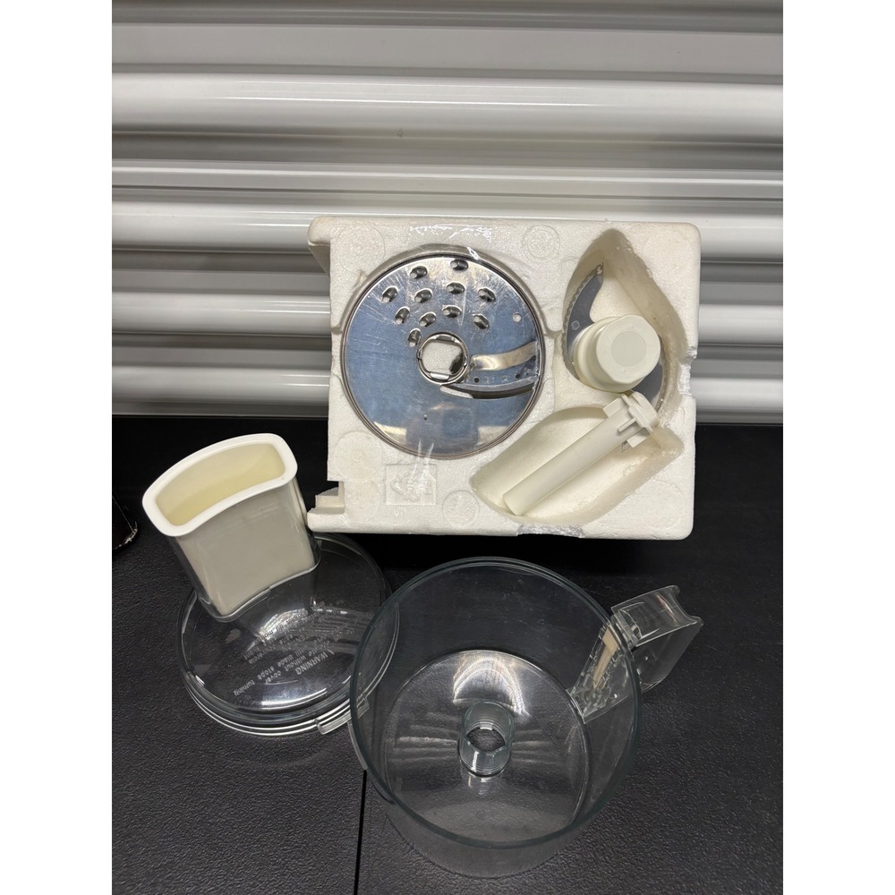 KitchenAid Little Classic Food Processor Replacement Bowl Lid Blades No Base